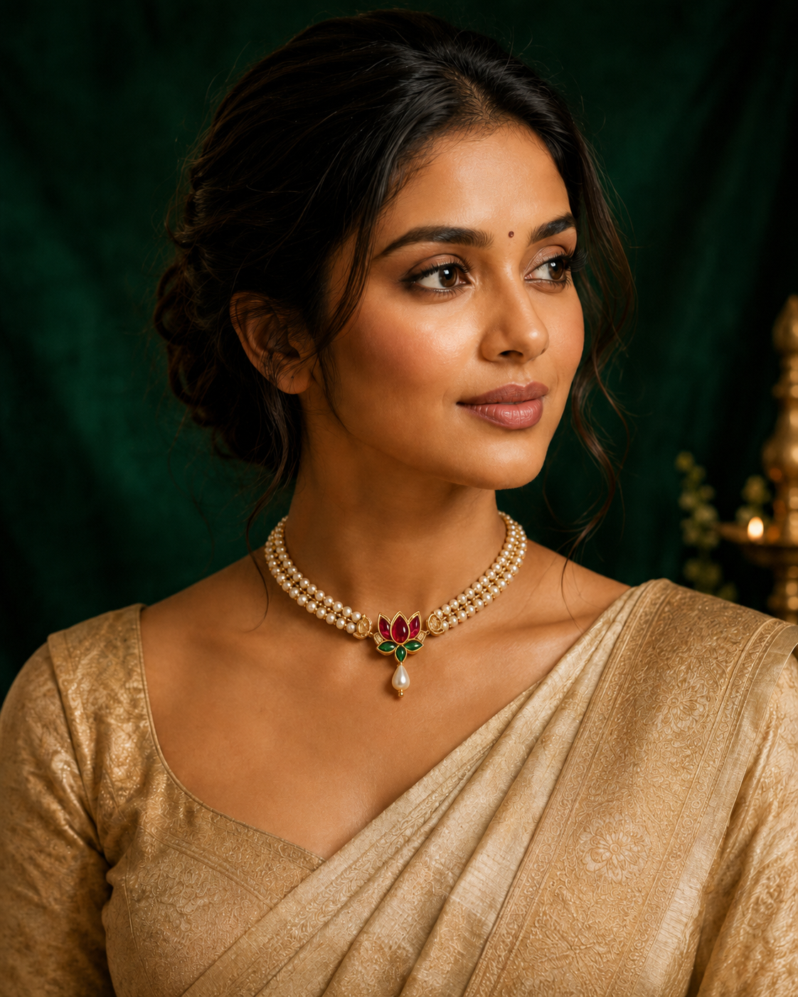 Kamal Pearl Necklace