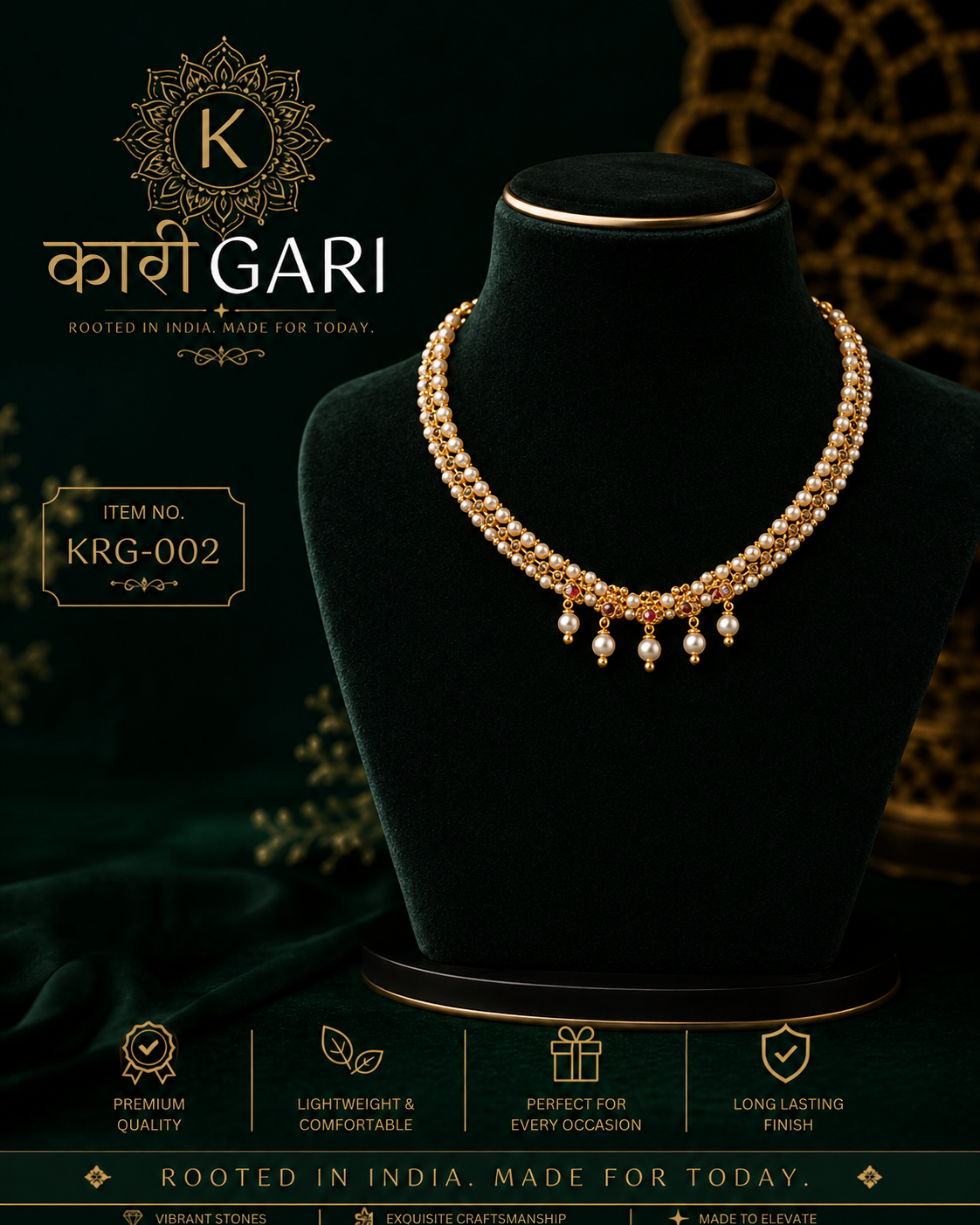 Mukta Mala Necklace