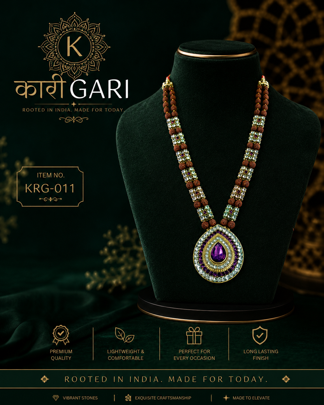 Rudra Amethyst Mala
