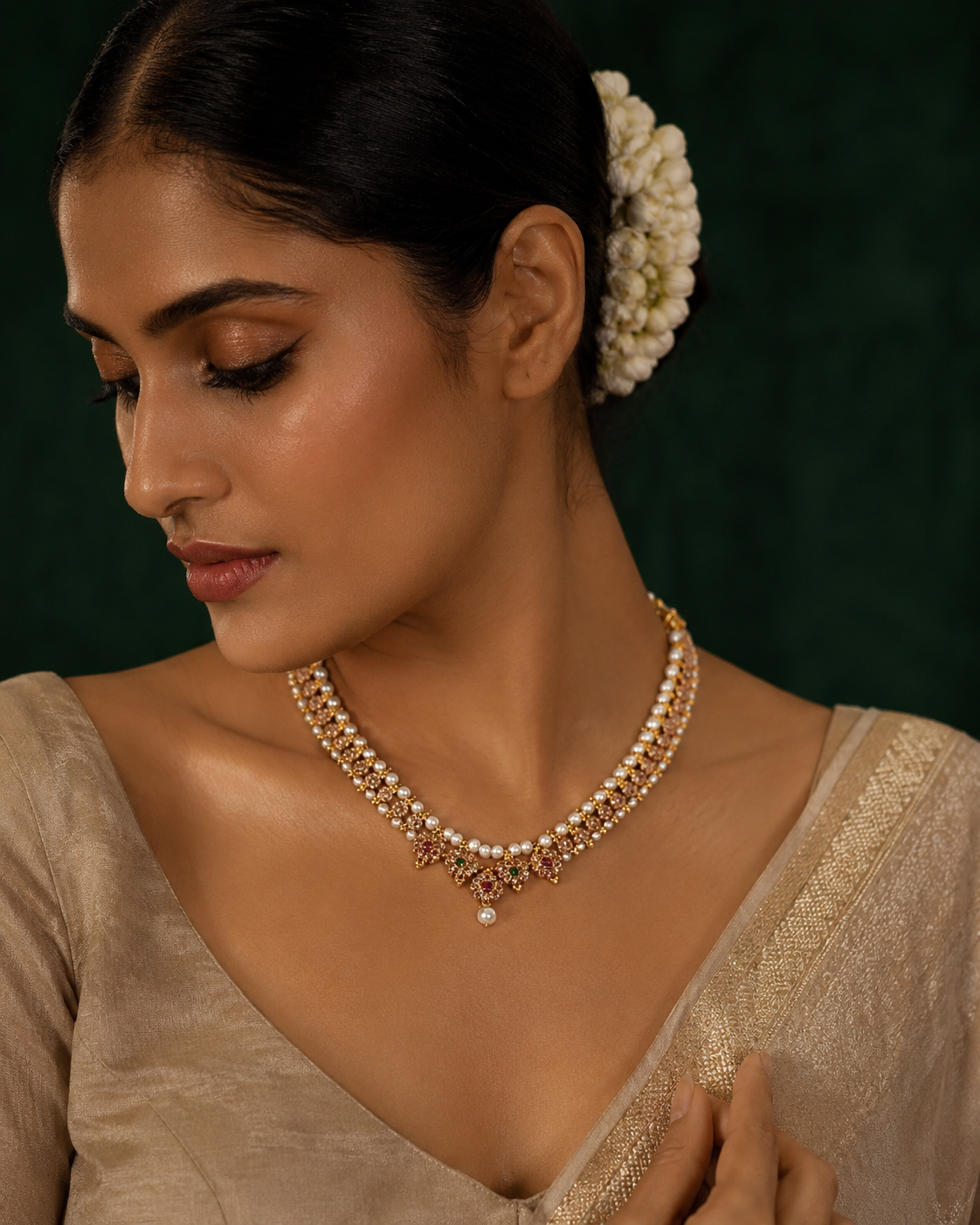 Chandani Pearl Necklace