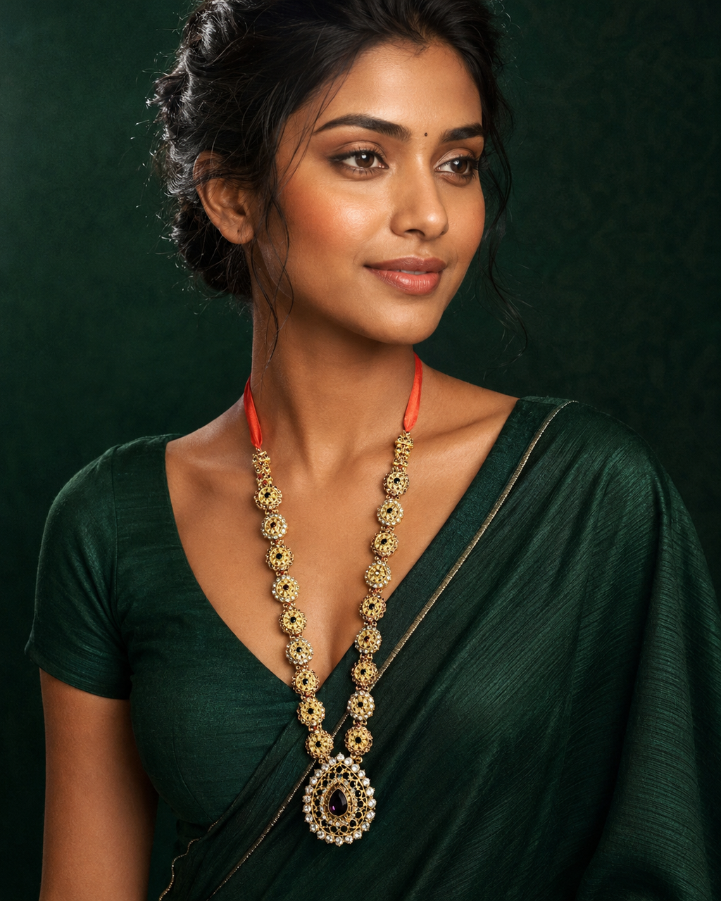Krishna Kundan Necklace